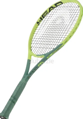 At tennis racket almost brand new