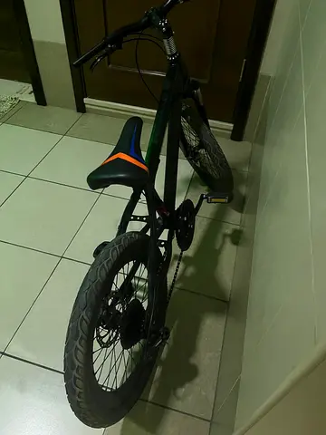 Bicycle 20-Inch Front Suspension & Disc Brakes - Black