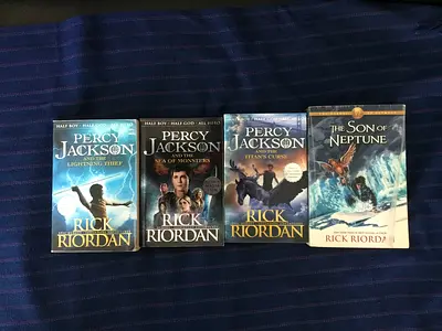 4 RICK RIORDAN’S PERCY JACKSON BOOKS