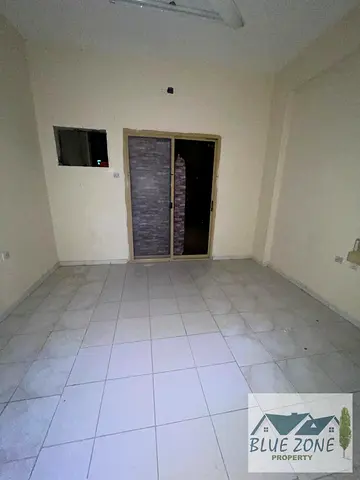 Ready to move 1bhk for family in butina sharjah yearly with balcony