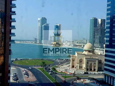 One Month Free Parking Free Open View Sea view Specious bright Apartment long window With Master bedroom Prime location Exit To Dubai Very Easy