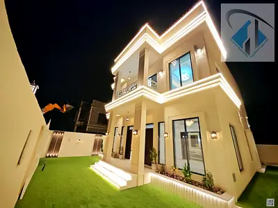 An elegant, classic-style villa in Ajman, suitable for large families