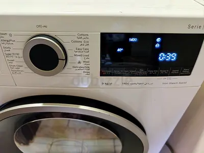 Bosch washing machine 1400RPM,9KG