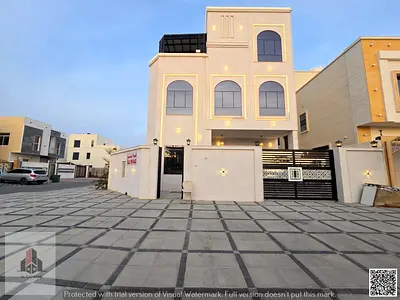 EXCLUSIVE CORNER LUXURY VILLA FOR SALE IN AL AMERAH, AJMAN