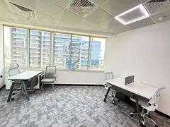 Furnished Office in Tecom | Free Electricity & Internet | Near Metro I One Month Free