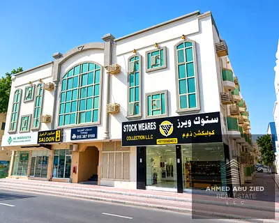 بناية سكني تجاري (G+2) علي شارع الشيخ عمار مع دخل سنوي 9.2% تملك حر