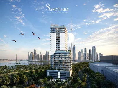 HEART OF DUBAI | NEAR BURJ KHALIFA | HIGH ROI POTENTIAL 2 Bedroom Apartment | Sanctuary by Prestige One | Creek & Skyline Views
