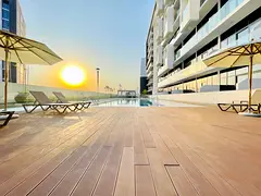 Premium Studio Apartment | Pool View | Chiller Free | All AmentiesAre Available | Prime Location