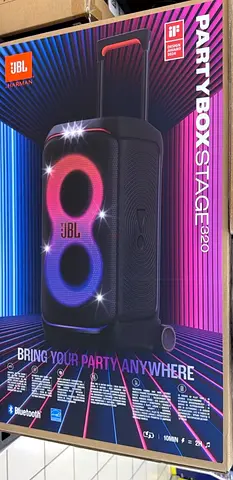 JBL PartyBox Stage 320 Portable Bluetooth Party Speaker (New in Box)