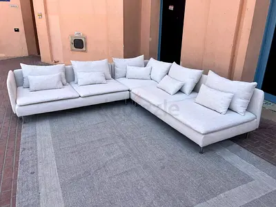 Ikea Sodhremn Corner Sofa Beige
