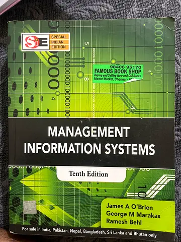 Management Information Systems (Tenth Edition) - O'Brien, Marakas, Behl