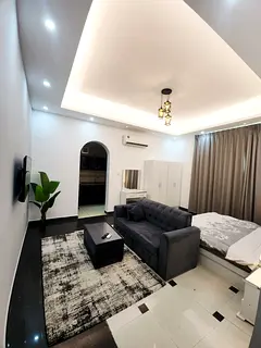 Furnished studio in Al batain includes water electric wifi maintenance parking