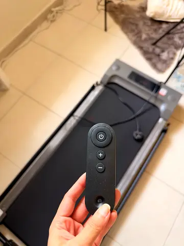 Foldable Electric Walking Pad with Simple Remote — Compact Home Running Machine