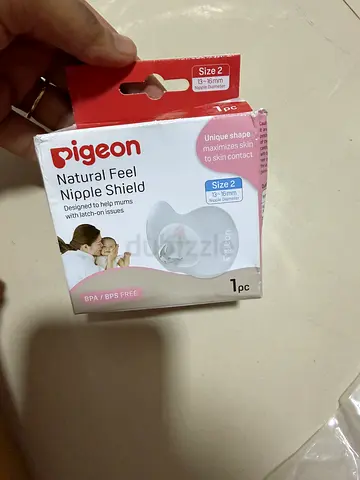Pigeon Natural Feel Nipple Shield (size 2) unused in box