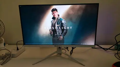 24-inch Sades gaming monitor — 1080p, IPS panel, 120Hz, with stand stand (1 week old)