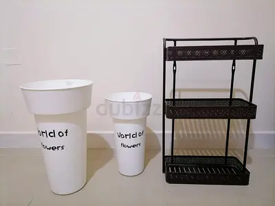 Bathroom Stand Flower Stand X2  No Bargein Pls