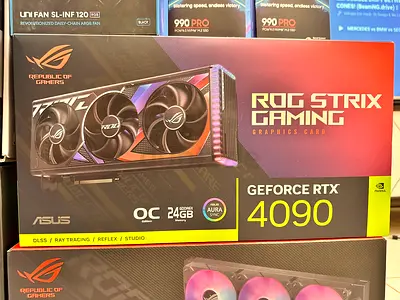 ASUS ROG Strix GeForce RTX 4090 OC 24GB Graphics Card - with Box