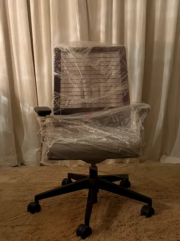 🔥 PREMIUM ERGONOMIC OFFICE CHAIR | GREY MESH | ADJUSTABLE ARMRESTS 🔥