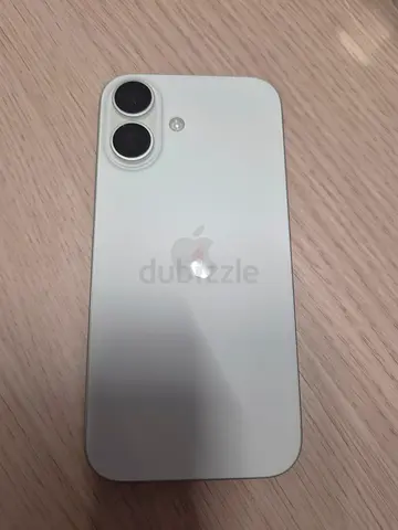 Apple iPhone 16 style (white) - 128G.Good condition, dual camera