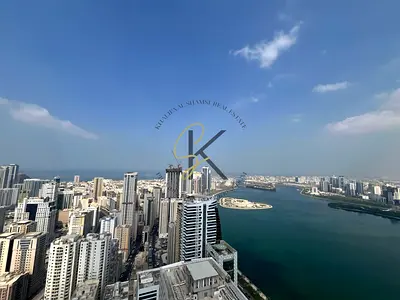 No Municipality Charges | 1 Month Free | Parking Free | Open Sea View | Gym Pool Free | Top 1 Building in Majaz 3 Sharjah