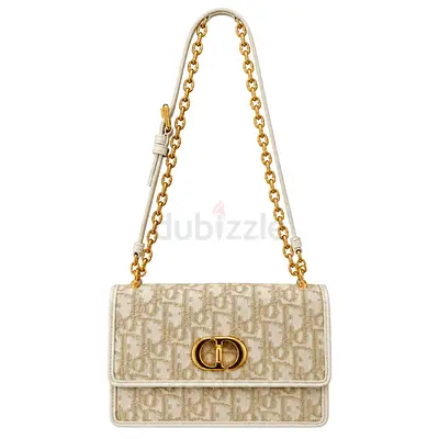 Dior Caro Mini Bag Gold-Tone Dior Oblique Jacquard