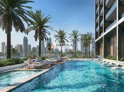 Modern 1BR | Private Balcony | Binghatti Luxuria, JVC