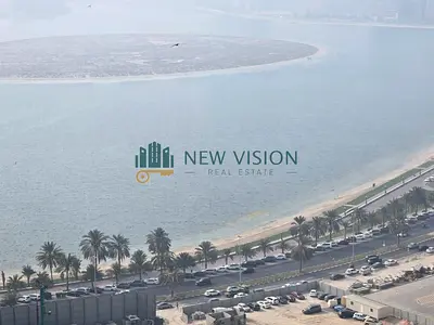 1-Bedroom Apartment with Open Sea View, Free AC, Parking, Gym and Swimming Pool, Prime Location Directly Near Dubai Exit.