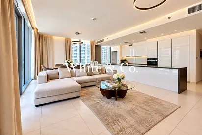 Lagoon & Burj View | Large |3bed + Maid