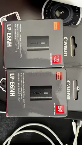 Canon LP-E6NH Genuine Replacement Battery (2pcs) - Brand New