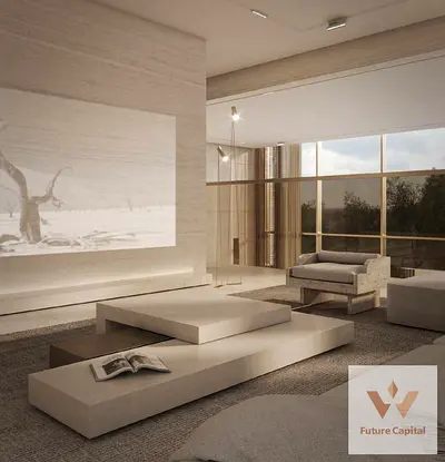 شقة بغرفة نوم واحدة تواجه الحديقة | MAG Park | تصميم حديث مفروش