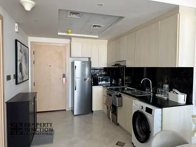 Furnished 1BR | Binghatti Avenue | Downtown City View