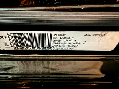 Electrolux Gas Cooker (Model EKG61341OX) - Used