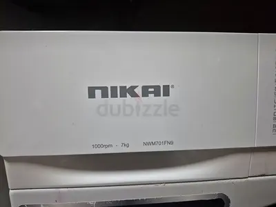 Nikai 7kg Top Load Washing Machine - 1000 RPM, Good Working Condition