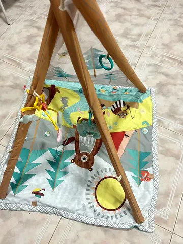 Baby Play Gym with Activity Mat and Toys