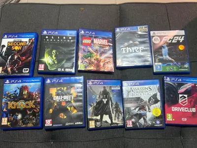 Bundle of 10 PS4 Games — assorted titles including Call of Duty, Destiny, Assassin's Creed