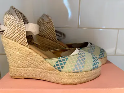 Manebi wedge espadrilles