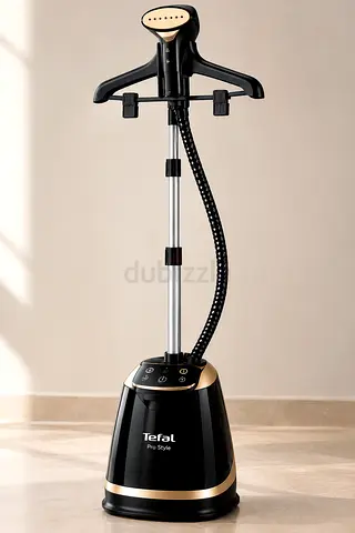 Tefal Pro Style Garment Steamer – Black & Gold, Good Condition