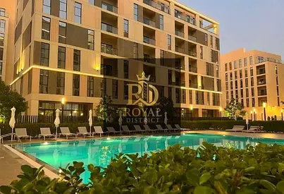 Super Destress Deal | Premium Corner 1BR Apartment for Sale in Al Mamsha | Direct Pool View | Ready To Move | Prime Location