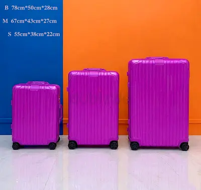 RIMOWA purple Suitcase Set
