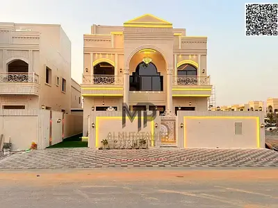 فيلا فاخرة للبيع في عجمان | 3 طوابق بتصميم راقٍ وتشطيبات ممتازة | رسوم التسجيل مشمولة | موقع متميز بالقرب من جميع الخدمات والمرافق الحيوية | فرصة ا