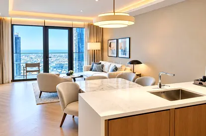 Luxury Furnished 1BR | Address Opera | High Floor