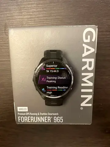 Garmin Forerunner 965 GPS Running & Triathlon Smartwatch (Boxed)