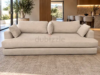 Homecentre Hester 3-Seater Fabric Sofa