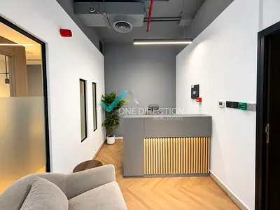 Furnished Office for Sale | 3 Glass Partitions