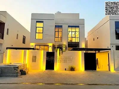 فيلا فاخرة للبيع في عجمان بتشطيبات راقية وتصميم عصري، تملك حر لجميع الجنسيات وبدون دفعة أولى — فرصة مميزة للسكن والاستثمار.