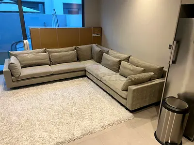 Perfect Condition West Elm Harmony feather 🪶 filled Corner Sofa