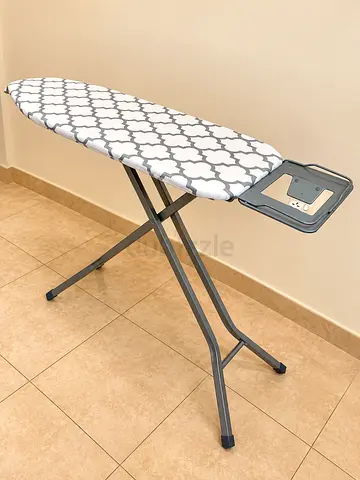 Folding Ironing Board - Padded Cover & Iron Rest