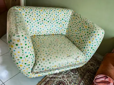 Peggy Fabric Accent Chair