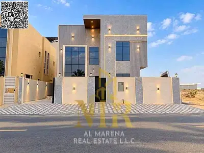 A luxurious residential villa in Al Zahia, Ajman, combining beautiful design and comfortable living