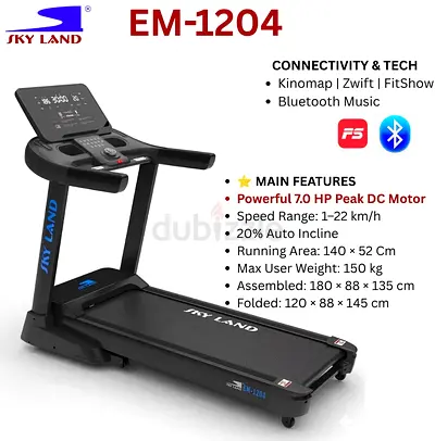 Sky Land Motorized Treadmill — Home Running Machine